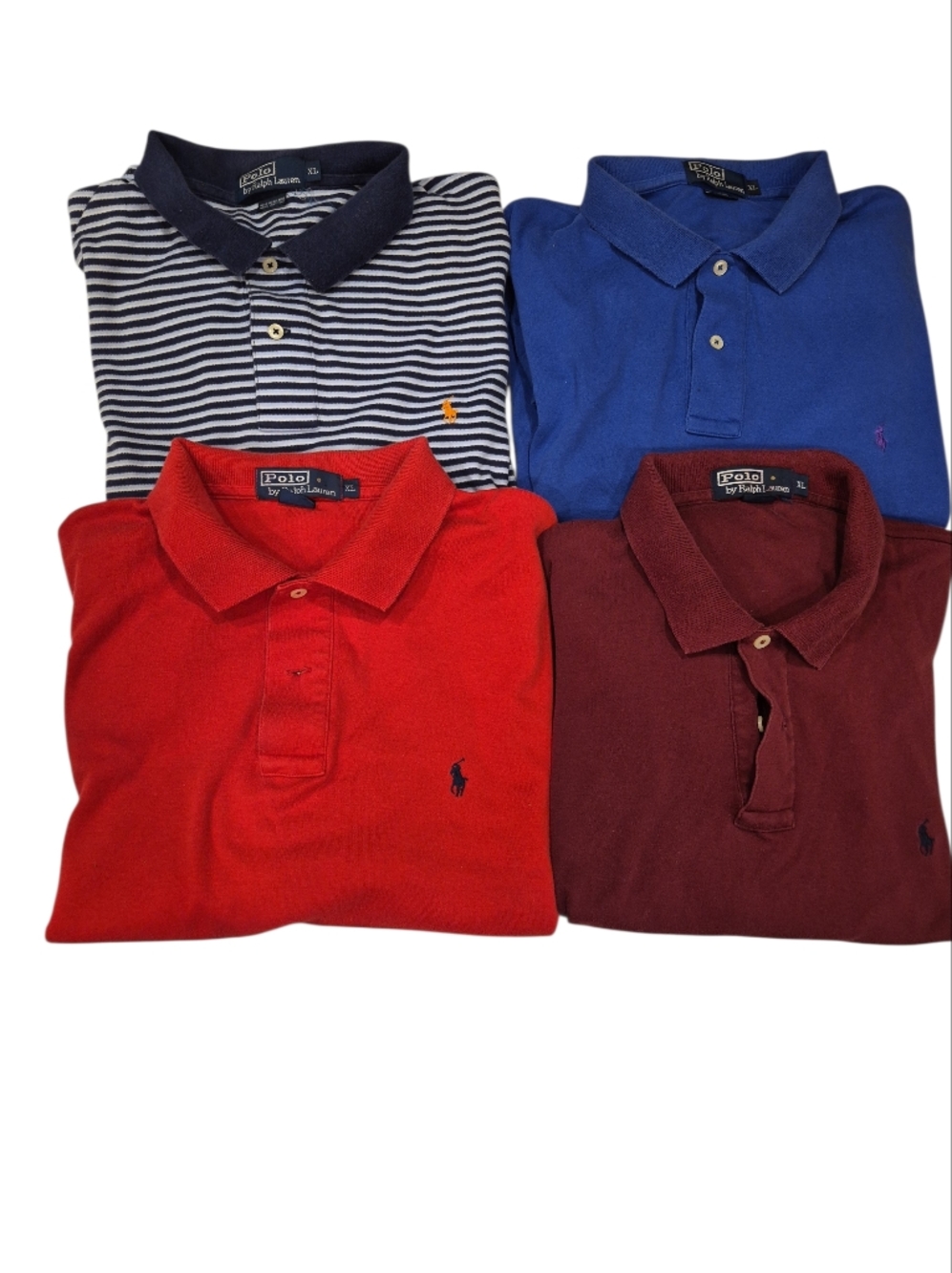 4 Polo by Ralph Lauren Mens Shirt Bundle Size Xl